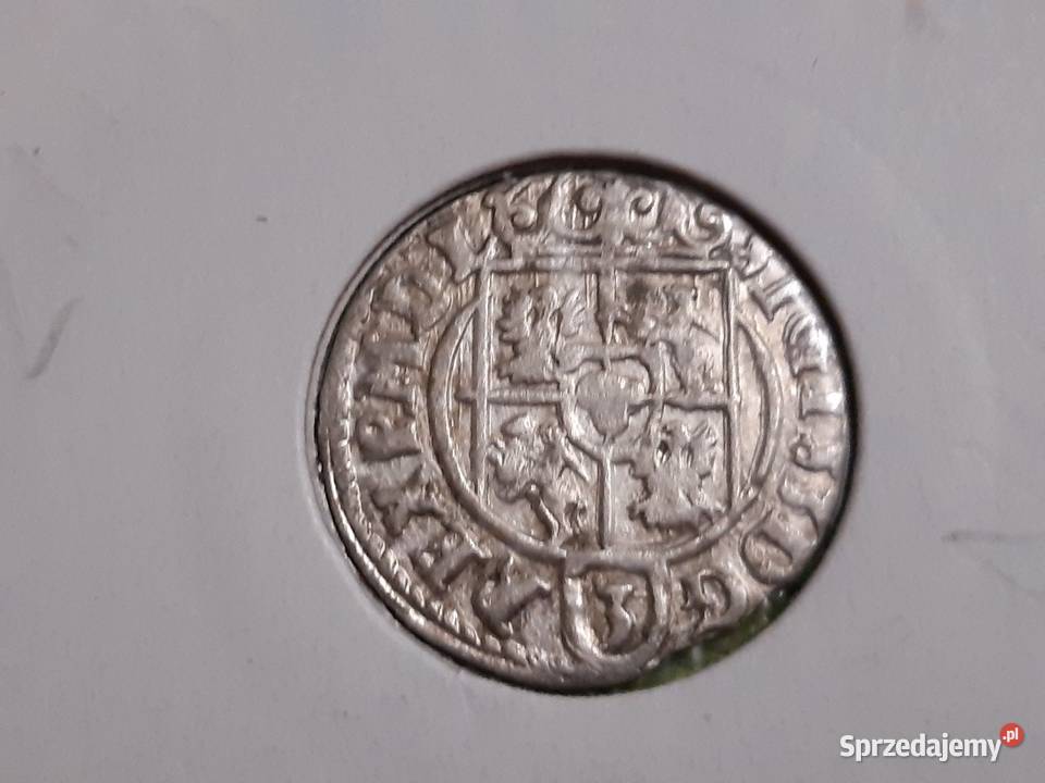 moneta srebrna polska Zygmunta III Waza z 1623r Numizmatyka Łomża