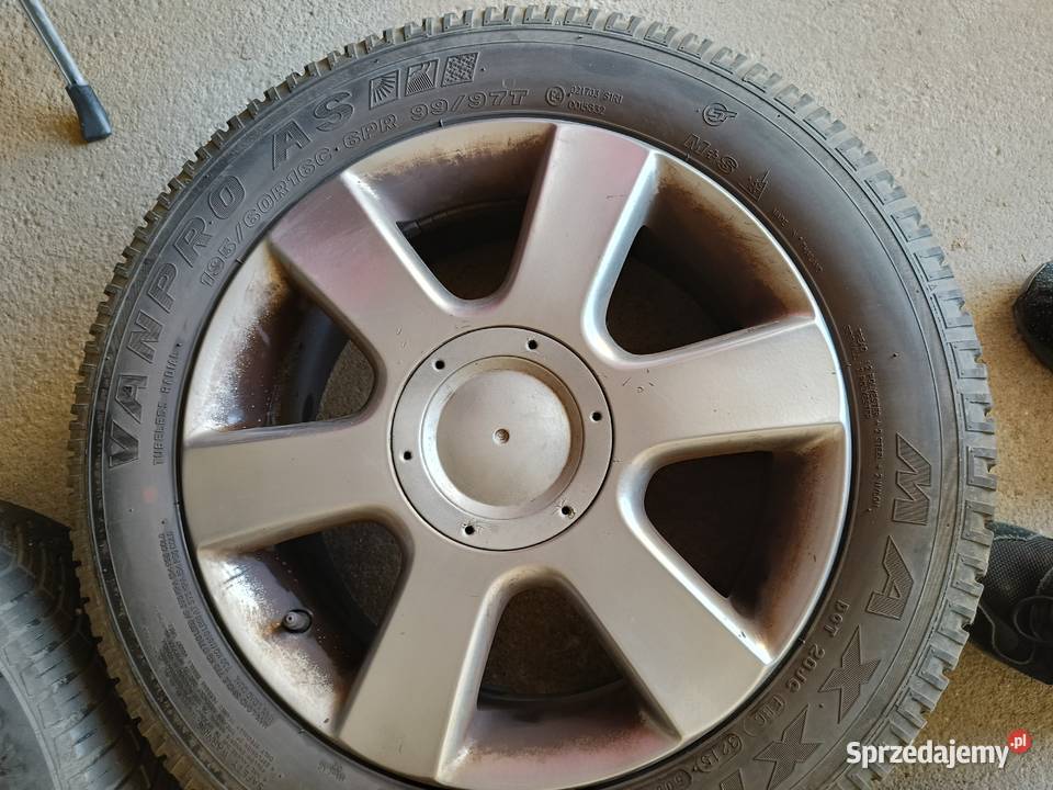 Alufelgi z oponami VW koła letnie VW Gdańsk