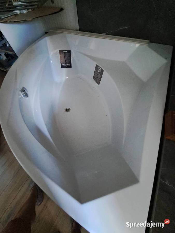 Wanna narożna rzadko spotykana 140x140 Polysan Wanny Łomianki