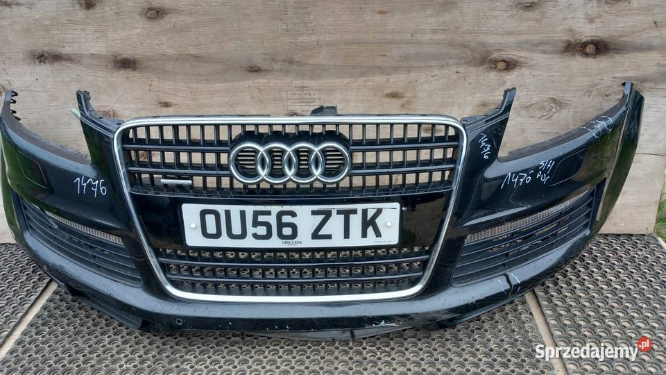 AUDI Q7 SLINE 4L ZDERZAK PRZÓD LC9X PDC SPRYSK Pasy przednie i tylne Zbierkowo