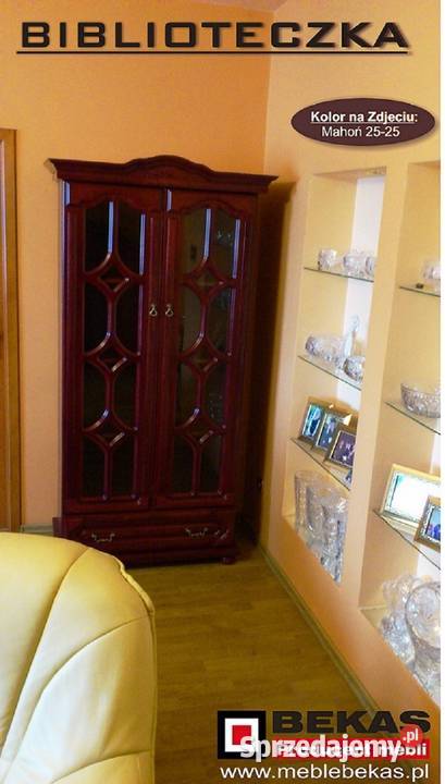 Stylizowana Biblioteczka Caro 90 Mahoń Producent