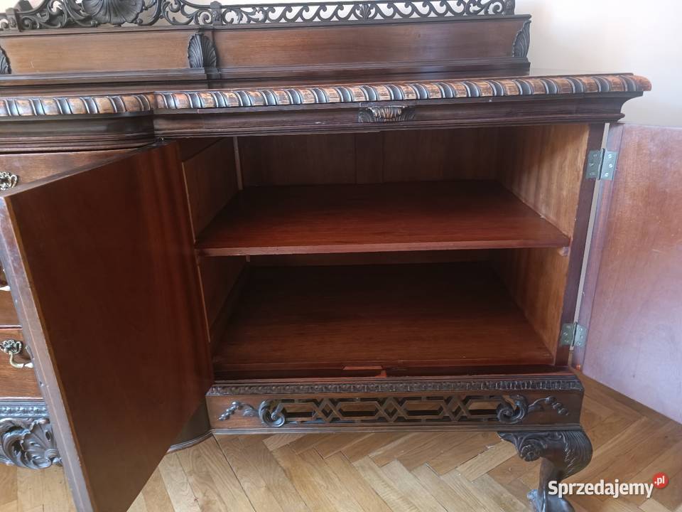 Kredenskomoda przedwojenna niższa 100cm Łódź sprzedam
