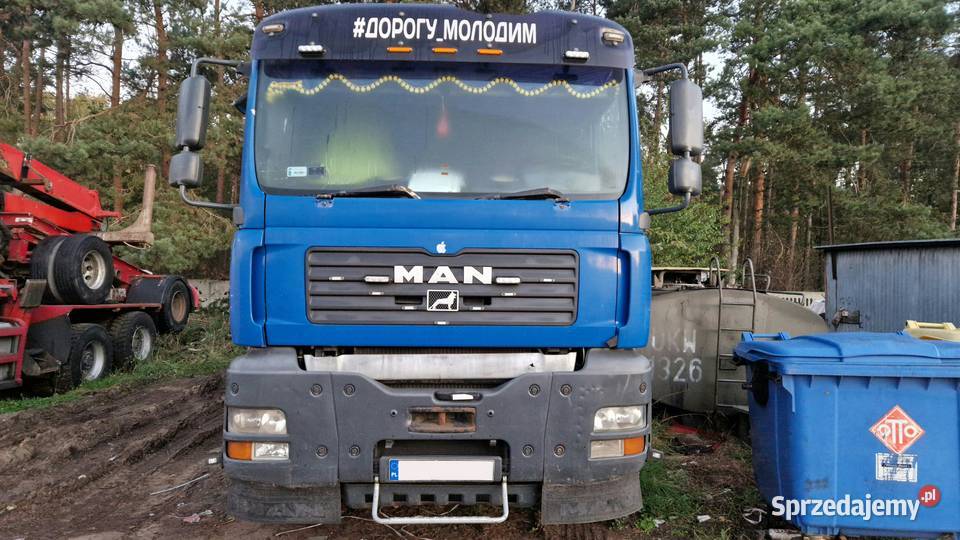 MAN TGA 26480 Leśny do przewozu drewna Motoryzacja Krzepice