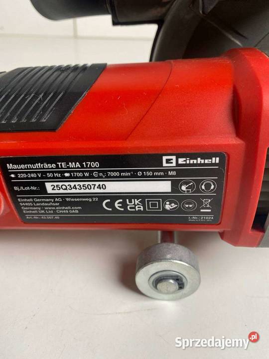Bruzdownica Einhell TEMA 1700 4350740 Frezarki i strugi Rzeszów