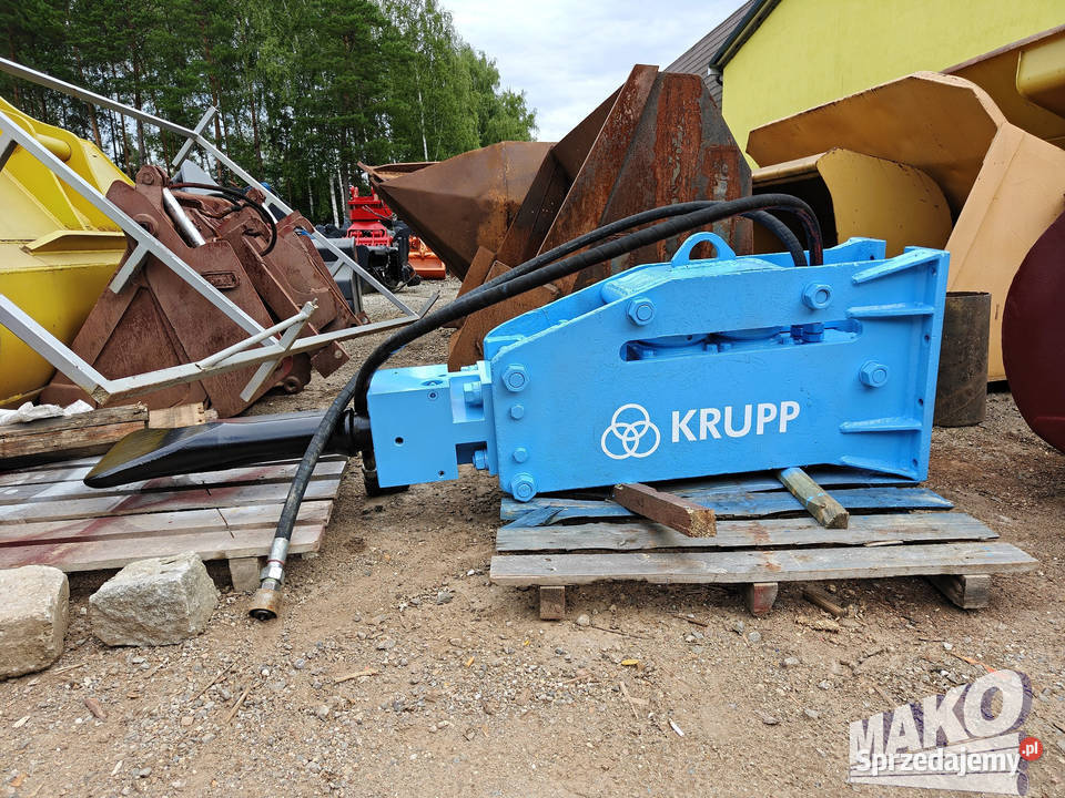 Młot hydrauliczny Krupp HM600 800 do koparki