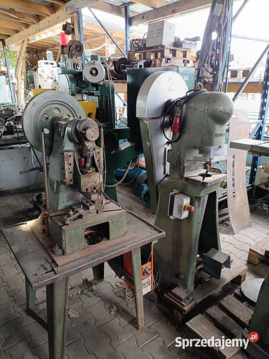 Prasa mimośrodowa 6 t ton 40 25 tokarka Maków Podhalański