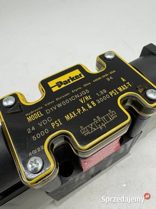 Parker D1VW001CNJG5 Hydraulic Directional Valve mazowieckie Warszawa