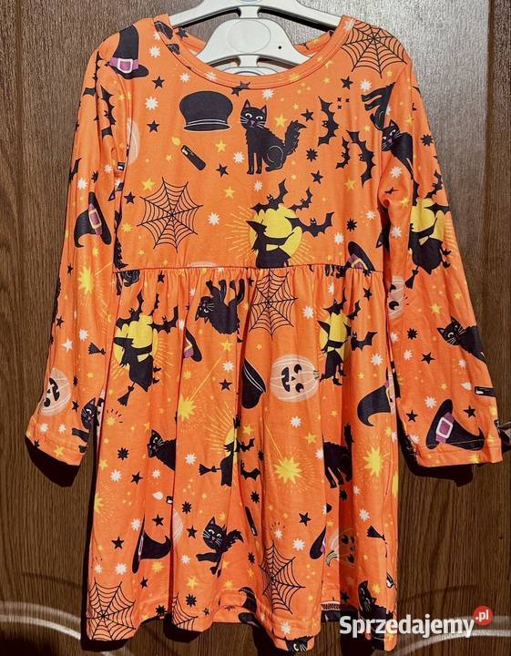 Sukienka dziewczęca Halloween rozmiar 110