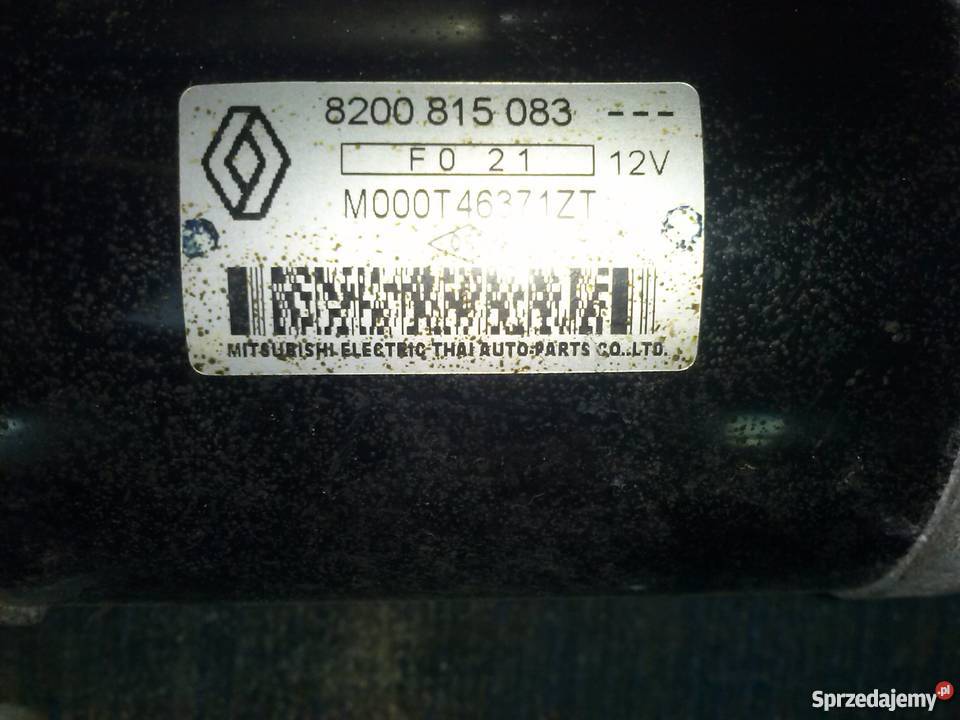 Rozrusznik Renault Oryginał Dacia Gorzów Wielkopolski sprzedam