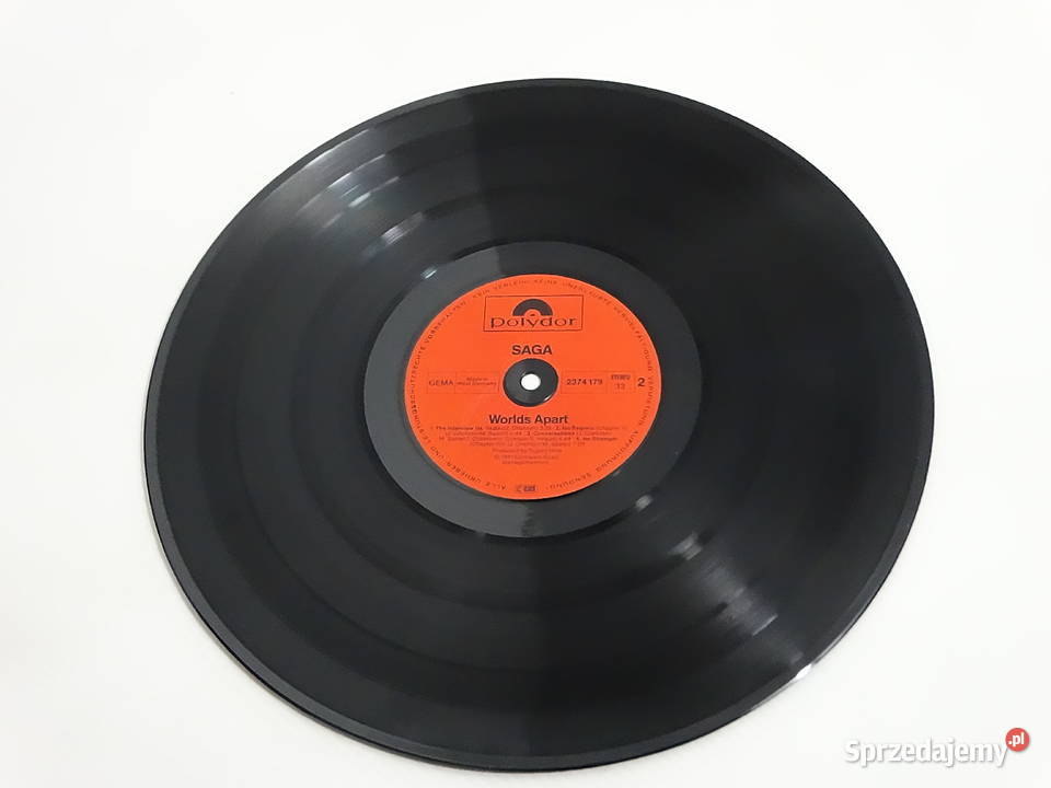 SAGA Worlds Apart Vinyl LP Wydanie Niemieckie Biłgoraj