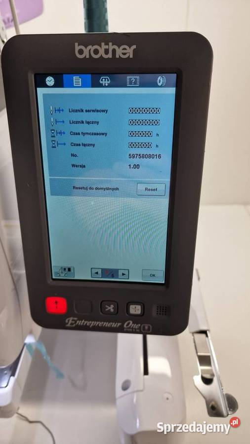 Hafciarka Brother PR1X NIEUŻYWANA