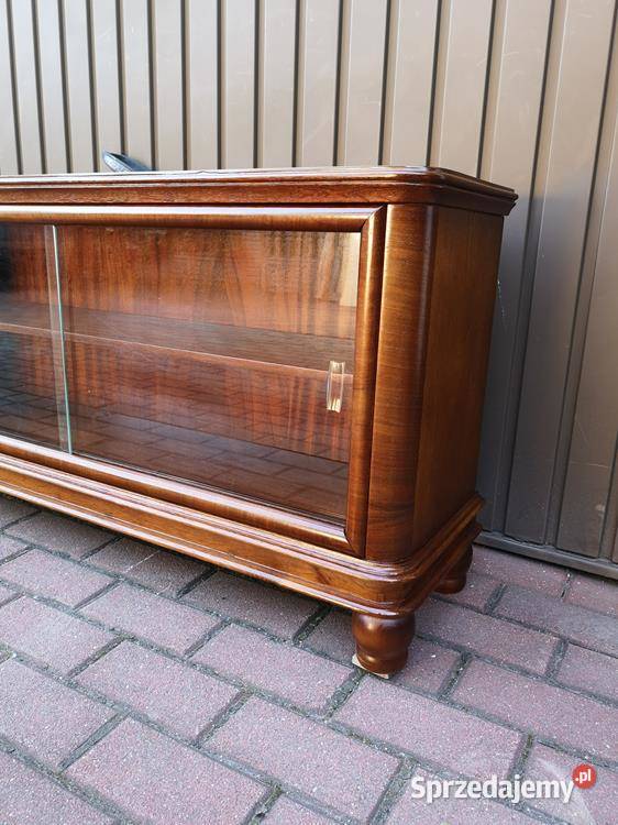 Komoda ARTDECO RTV Niska Orzech 156 Zgrabna Swarzędz
