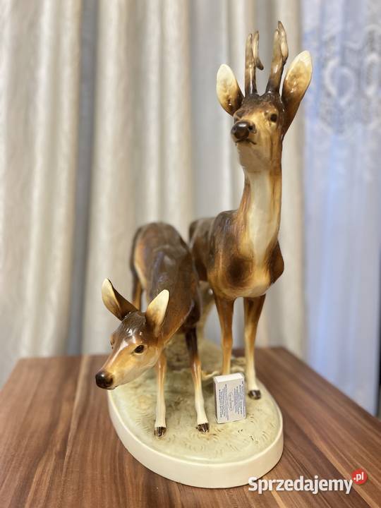 Wanke Royal Dux figurka myśliwska porcelanowa Jastrzębie-Zdrój