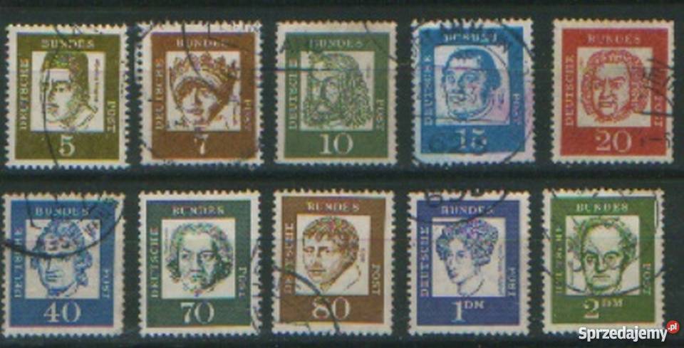 Zn RFN Mi 347 8 50 2 5 8 62 kas kas 1961 Filatelistyka Gliwice