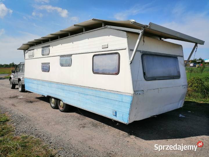 Przyczepa kempingowa Burstner 700 Dodatkowy dach Sarbinowo