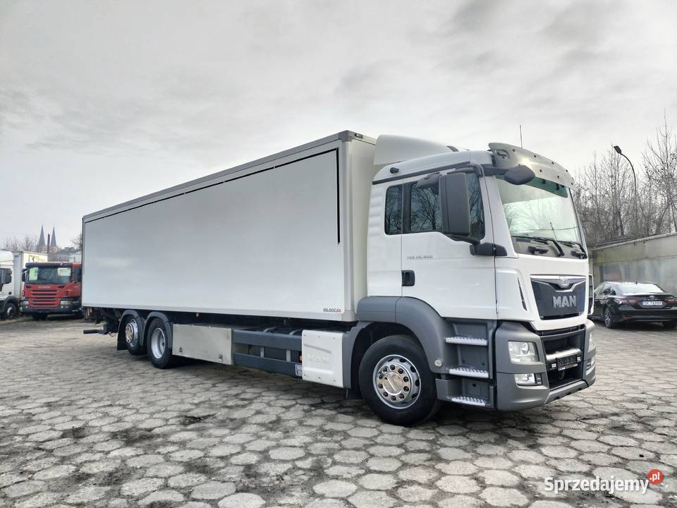MAN TGS 26400 6x2 EURO6 KONTENER IZOTERMA WINDA Napęd tylna oś Częstochowa
