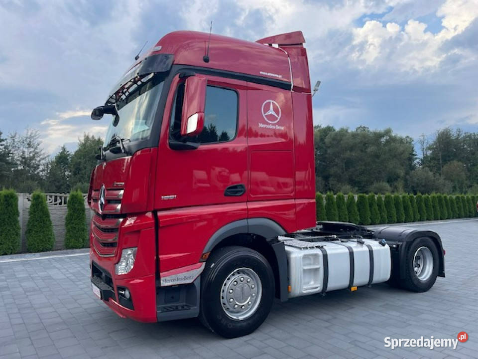 Mercedes Actros 1851 Big Space Piękny Nowe opony 510KM