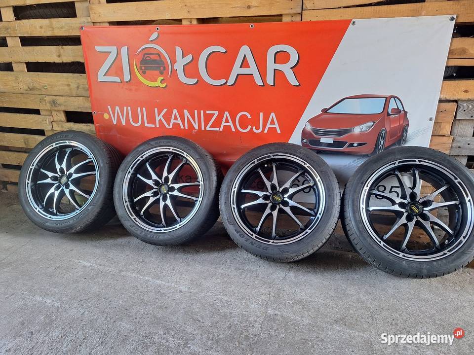 Alufelgi 5x100 17 ET32 DOTZ Tupac Audi Seat Choceń