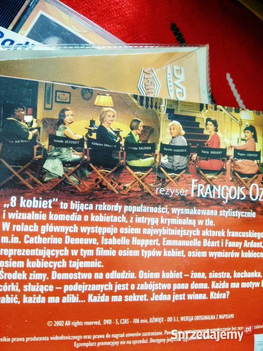Osiem kobiet film Filmy mazowieckie Warszawa sprzedam