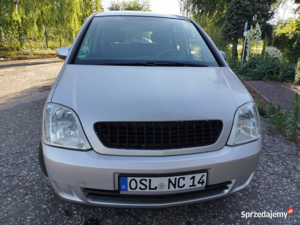 Opel Meriva benzyna POSIADAM 3 w wszystkie srebrny Toruń