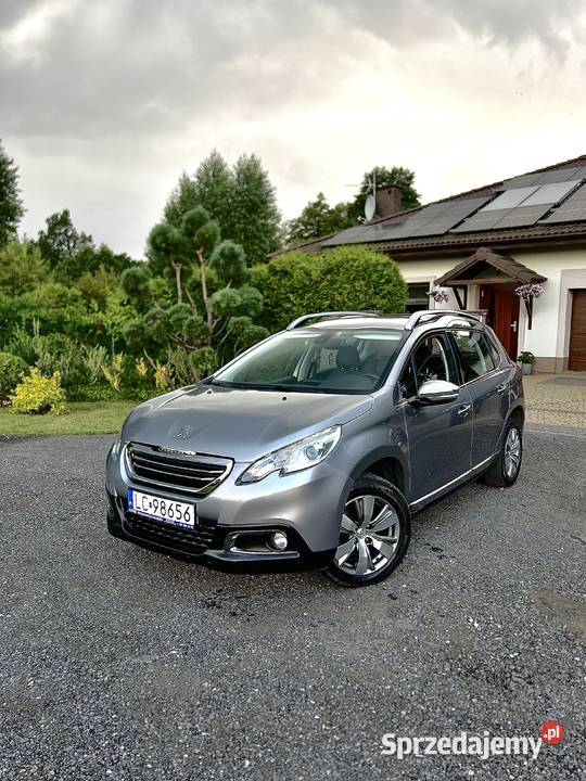 Peugeot 2008 16 ehdi zadbany oszczedny 1560cm3 Peugeot Chełm