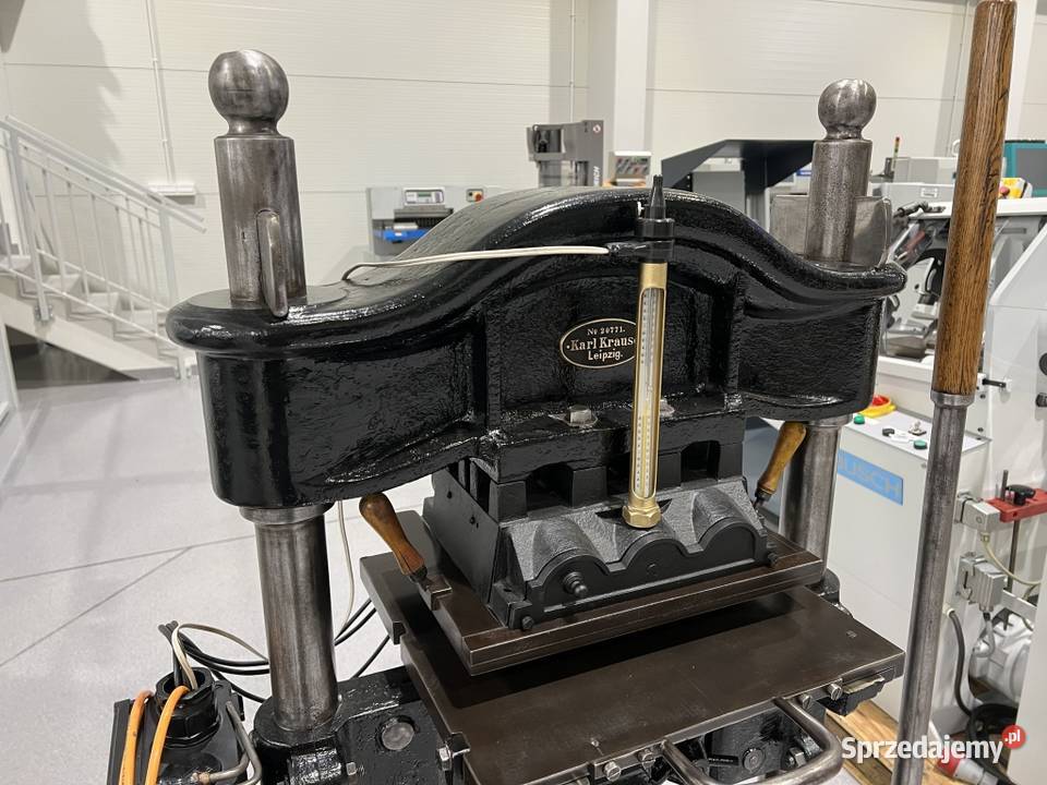 Złociarka Prasa Kolanowa Karl Krause Radom sprzedam