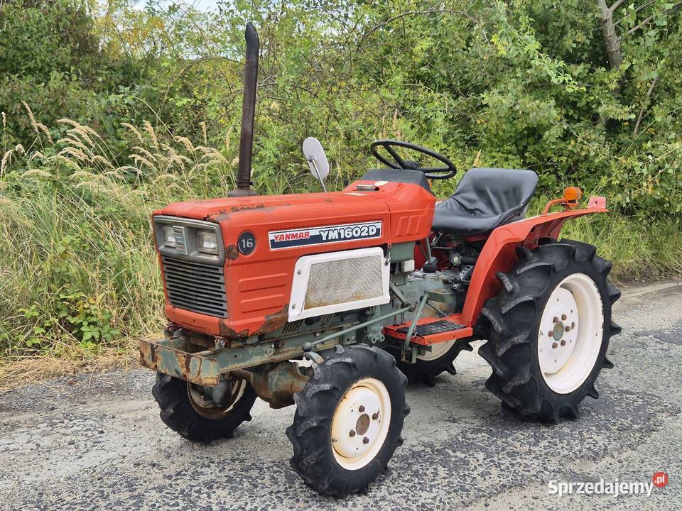 Traktorek traktor YANMAR YM1602D 16 44 dolnośląskie Małuszyn sprzedam