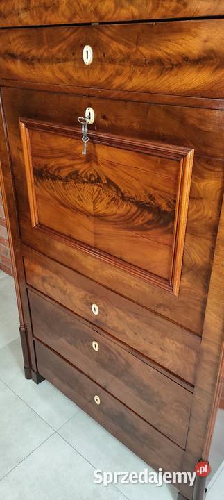 Ekskluzywna sekretera Ludwik Filip antyk Łagów