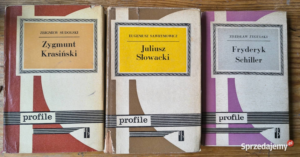 Profile Krasiński Schiller Słowacki Sudolski literaturoznawstwo