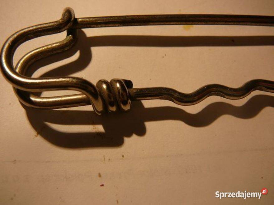 Duża agrafka metal Wrocław