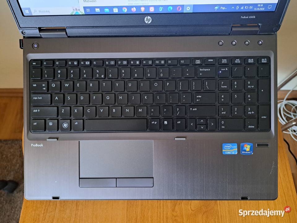 Laptop HP 6560B 156 256GB SSD 8GB RAM WIN 10 Biłgoraj