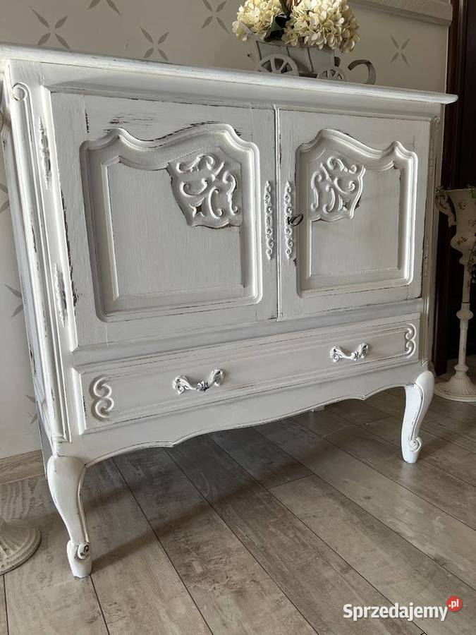 Komoda biała ludwikowska Żary sprzedam