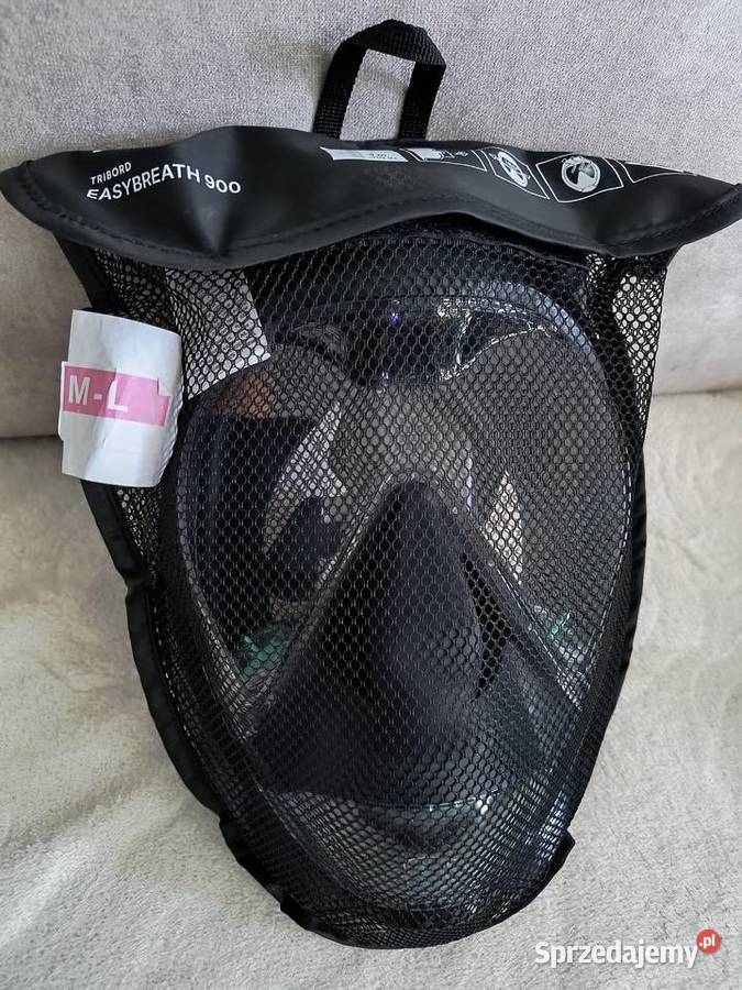 Maska do snorkelingu Decathlon Easybreath 900 do Nurkowanie Łódź