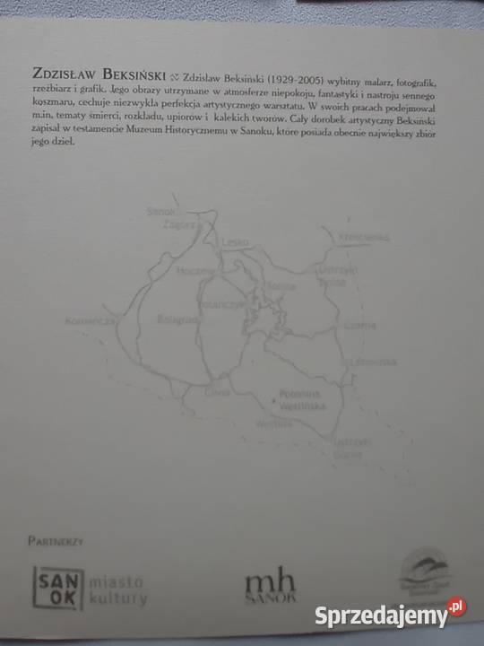 Zestaw 7 pocztówek z serii Strona Beksińskiego Koźminek
