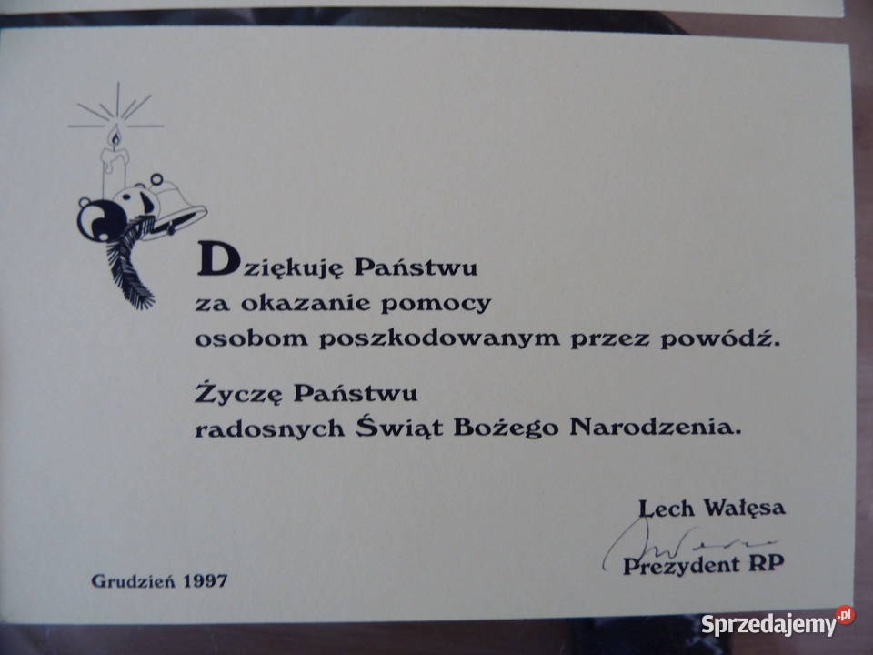 Autografy Wałęsa Rynkowski VOX Kałużyński wielkopolskie