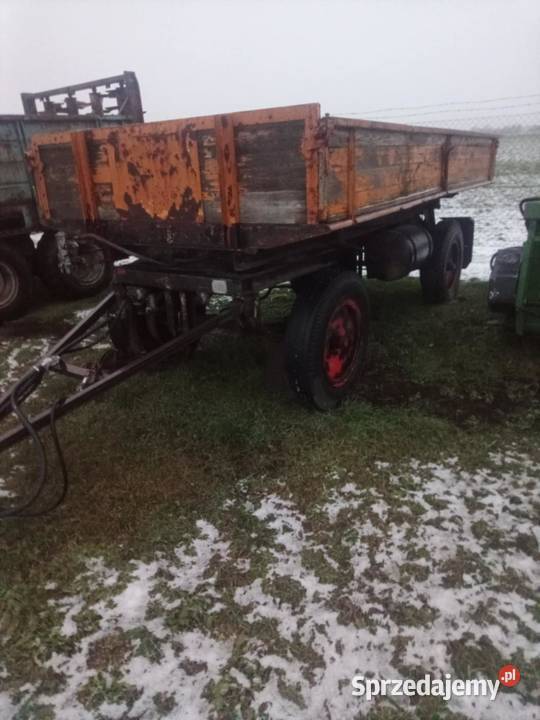 Przyczepa hl 3 stronny kiper igła stan Leszno