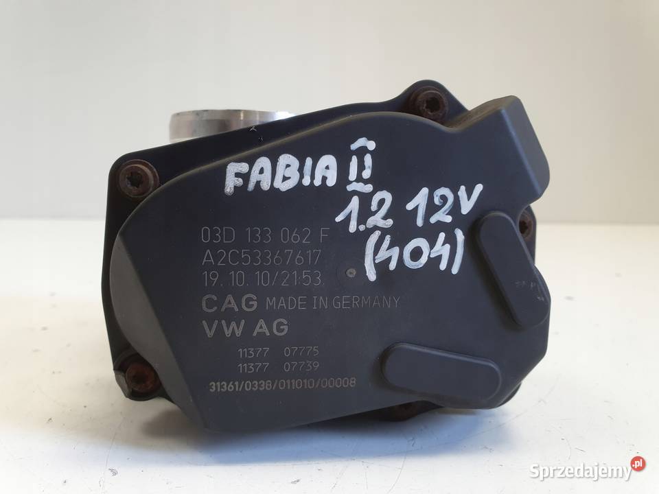 PRZEPUSTNICA Skoda Fabia II 12 12V Chełm