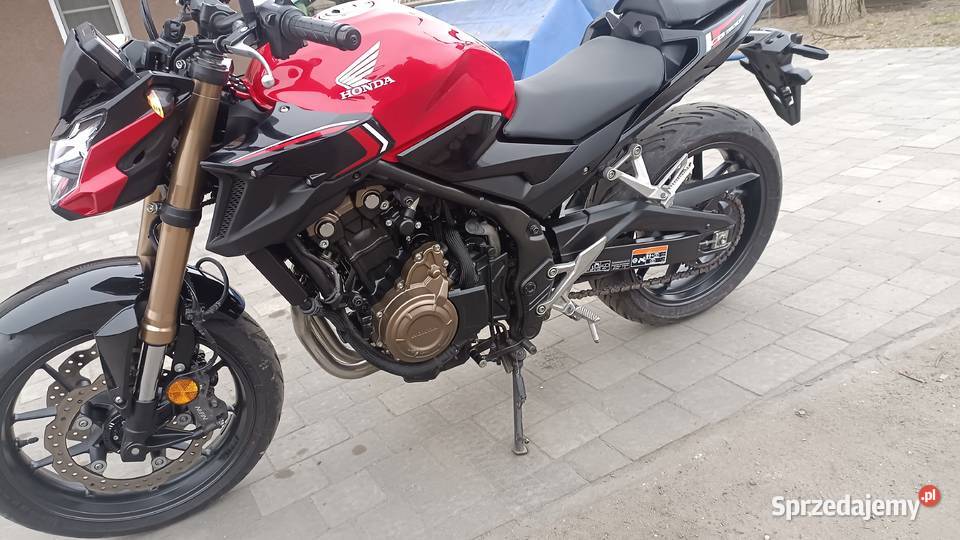 Honda cb500f 2022r Zieliniec