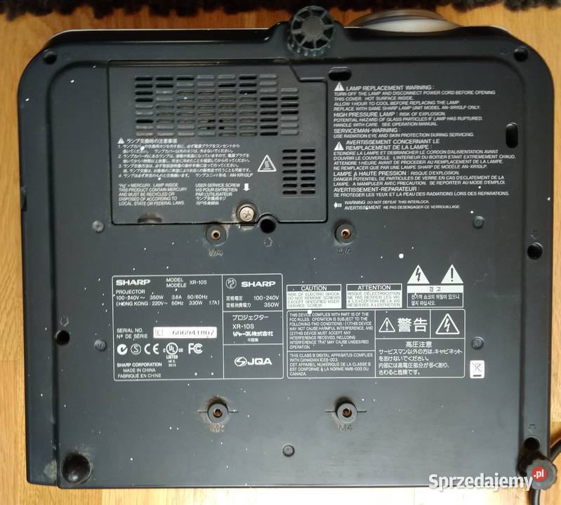Projektor rzutnik Sharp HR10S