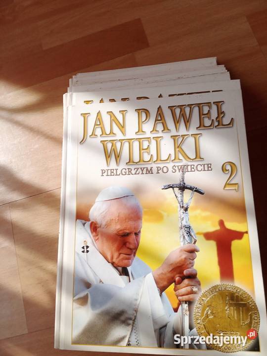 Sprzedam książki o Janie Pawle 2 kujawsko-pomorskie sprzedam