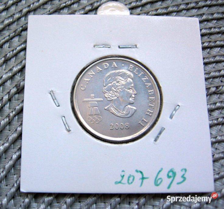 Kanada 25 Cent 2009r Vancouver 2010r Mennicza wielkopolskie Kalisz