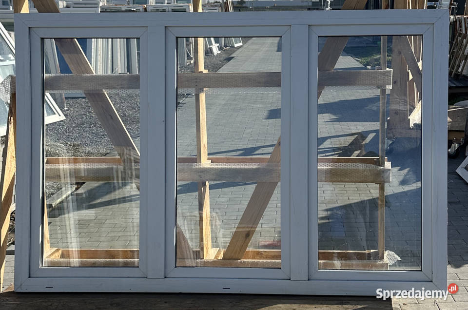 OKNA KacprzaK 220X145 OKNO Używane Plastikowe