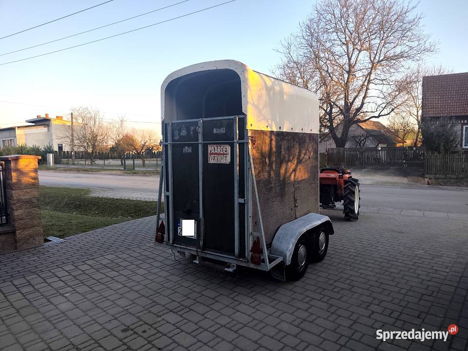 Przyczepa do koni WESCO DMC 1300 KAT B świętokrzyskie Wodzisław