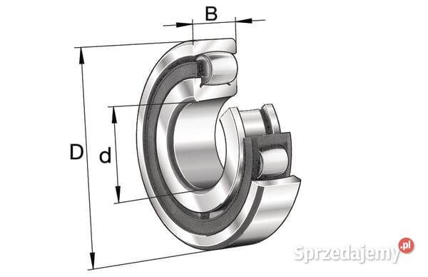 Łożysko baryłkowe samonastawne 65x120x23 mm Kamionna