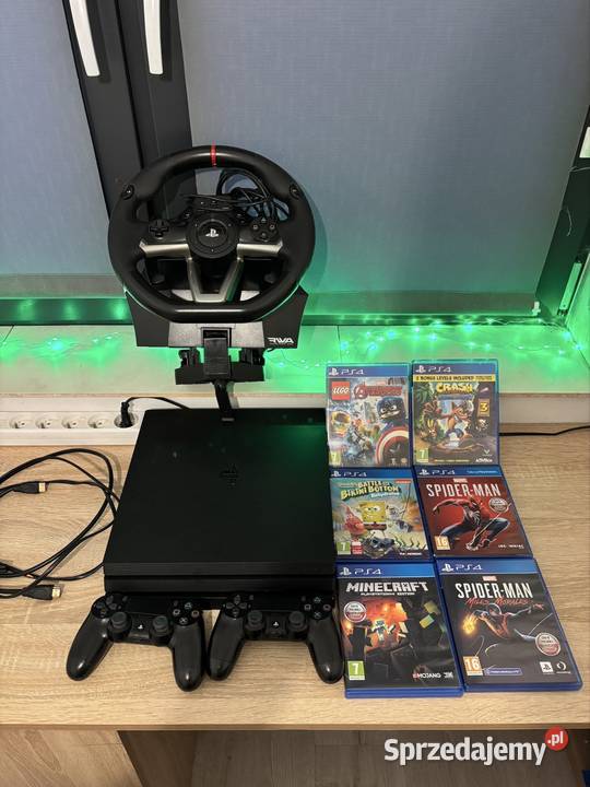 PlayStation 4 Pro 1TB dwa pady Stan