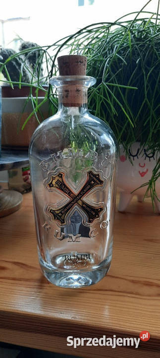 Butelka 07L rum Bumbu24 PUSTA Kolekcjonerska Warszawa