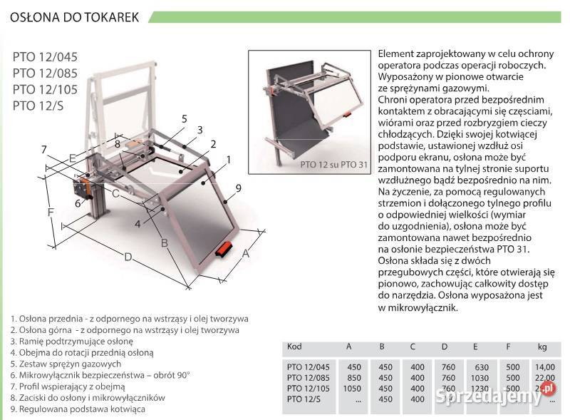Osłona zabezpieczająca teleskopowa do suportu śląskie Katowice