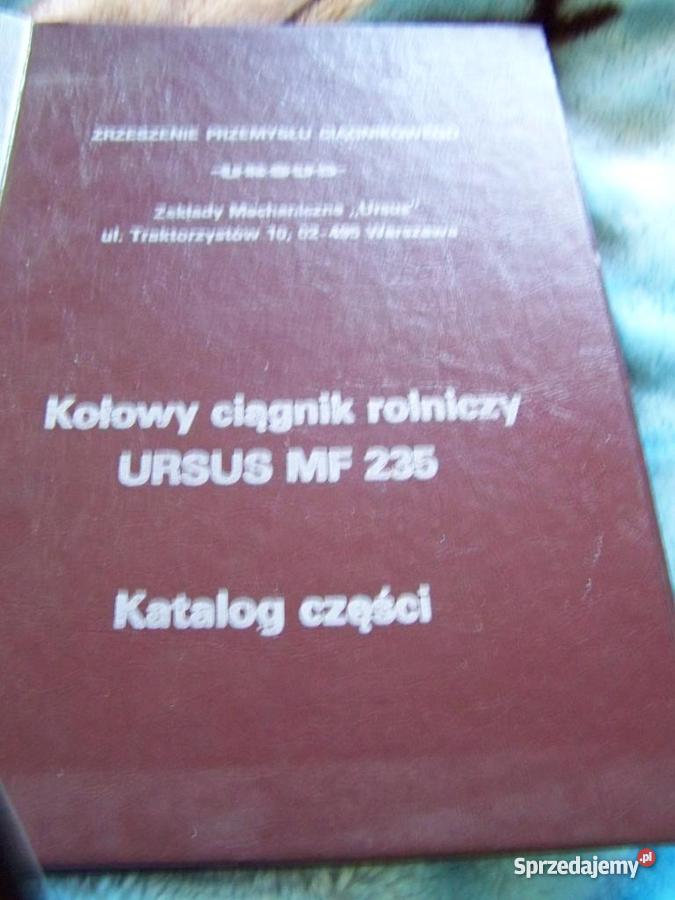 Katalog MF 255 MF 235 Motoryzacja sprzedam