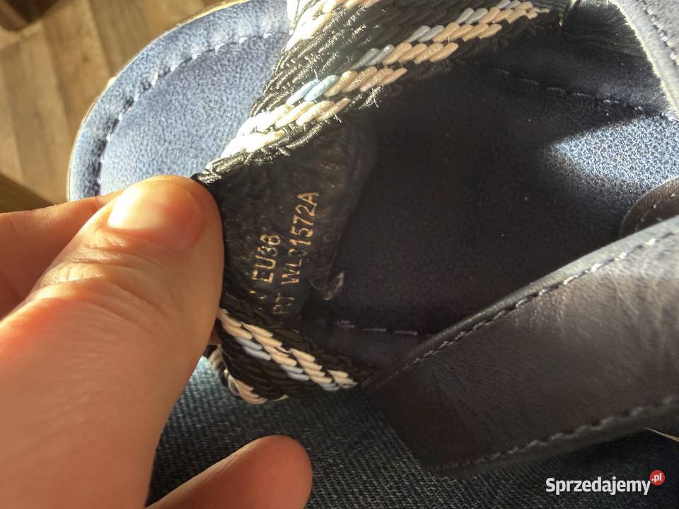 Wrangler Sandały Tais Cross Granatowy inna