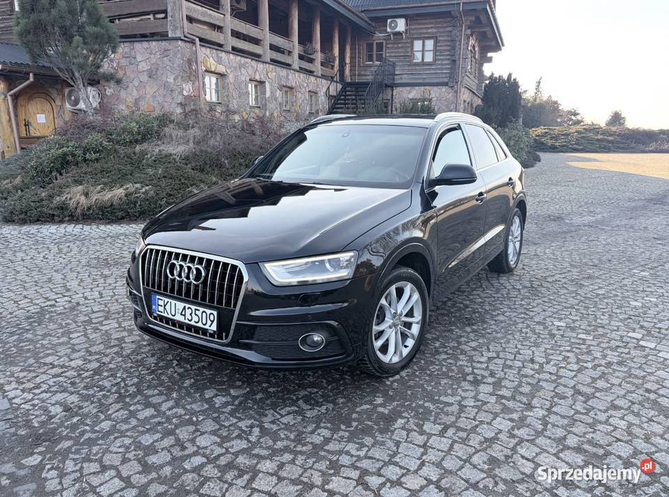 Aud Q3 Sline 20 TDI 2013r lakier metallic Audi Krośniewice